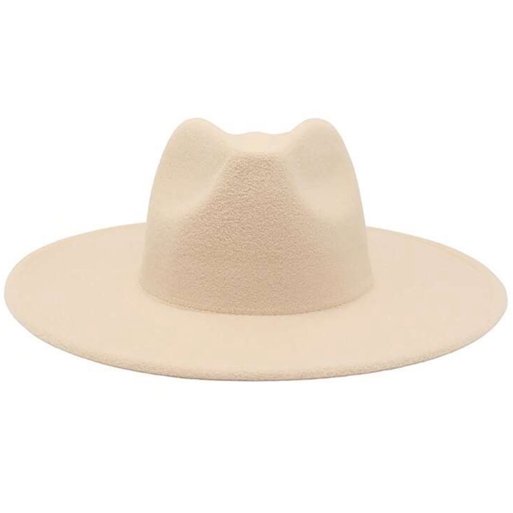 Western cowboy rancher hat wide brim fedora felt rancher hat cowgirl nashville - Picture 5 of 12